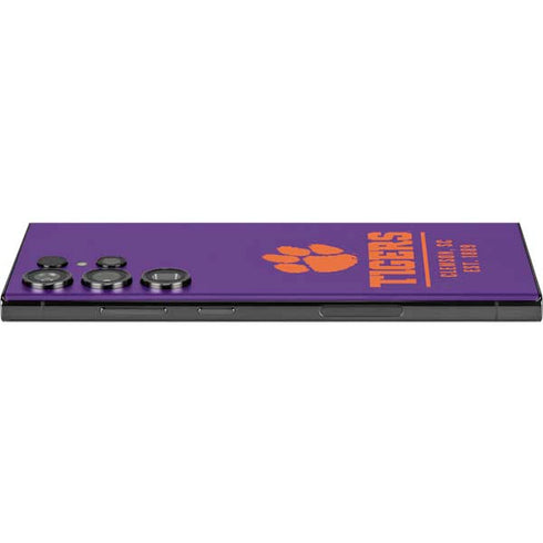 Clemson University Tigers Est 1889 Galaxy Skins
